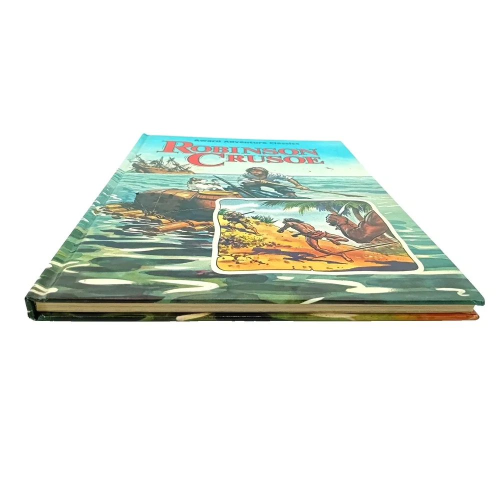 1982 Robinson Crusoe Award Adventure Classics HC by Daniel Defoe - Picture 4 of 7